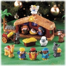 Fisher Price Little People A Deluxe Christmas Story nativity